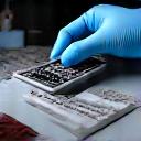 Techniker repariert Handy